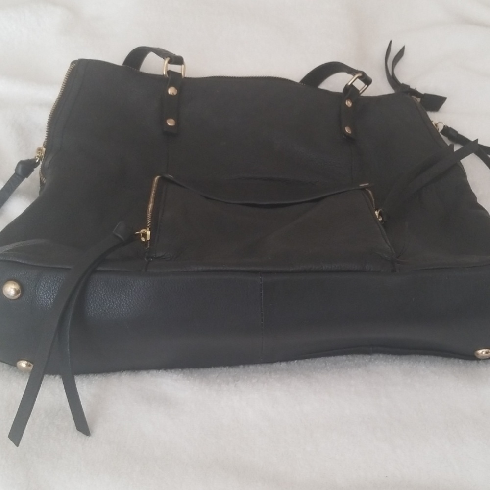 Kooba black leather purse